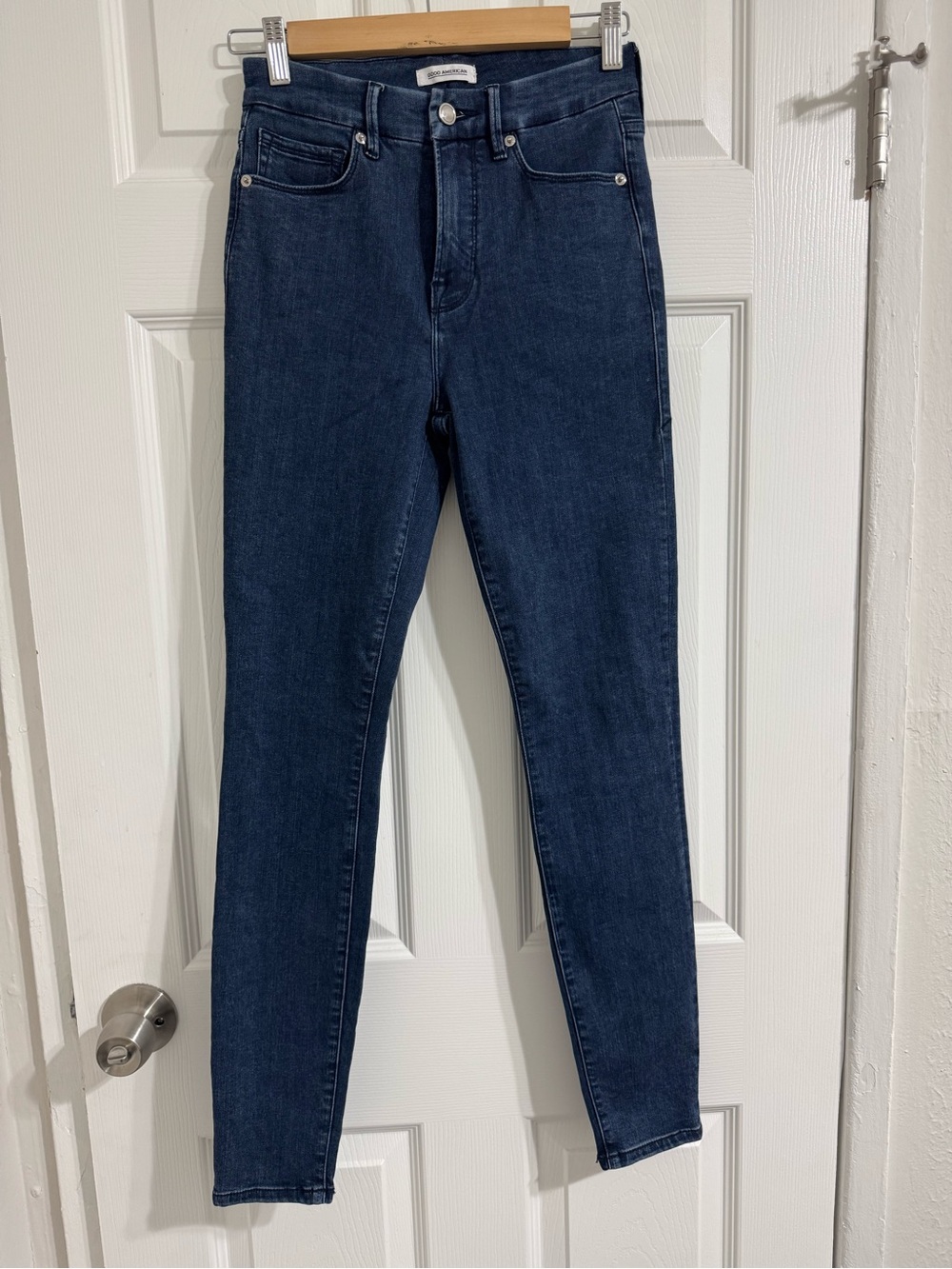 Good American Indigo Skinny Jeans